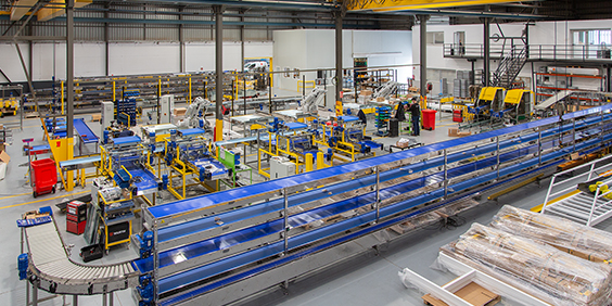 Linea de cajas